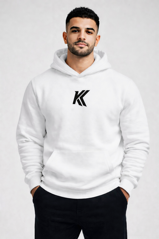 White double K hoodie